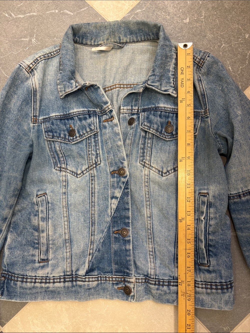 Free People Rumors Denim Jacket size M - Picture 6 of 9